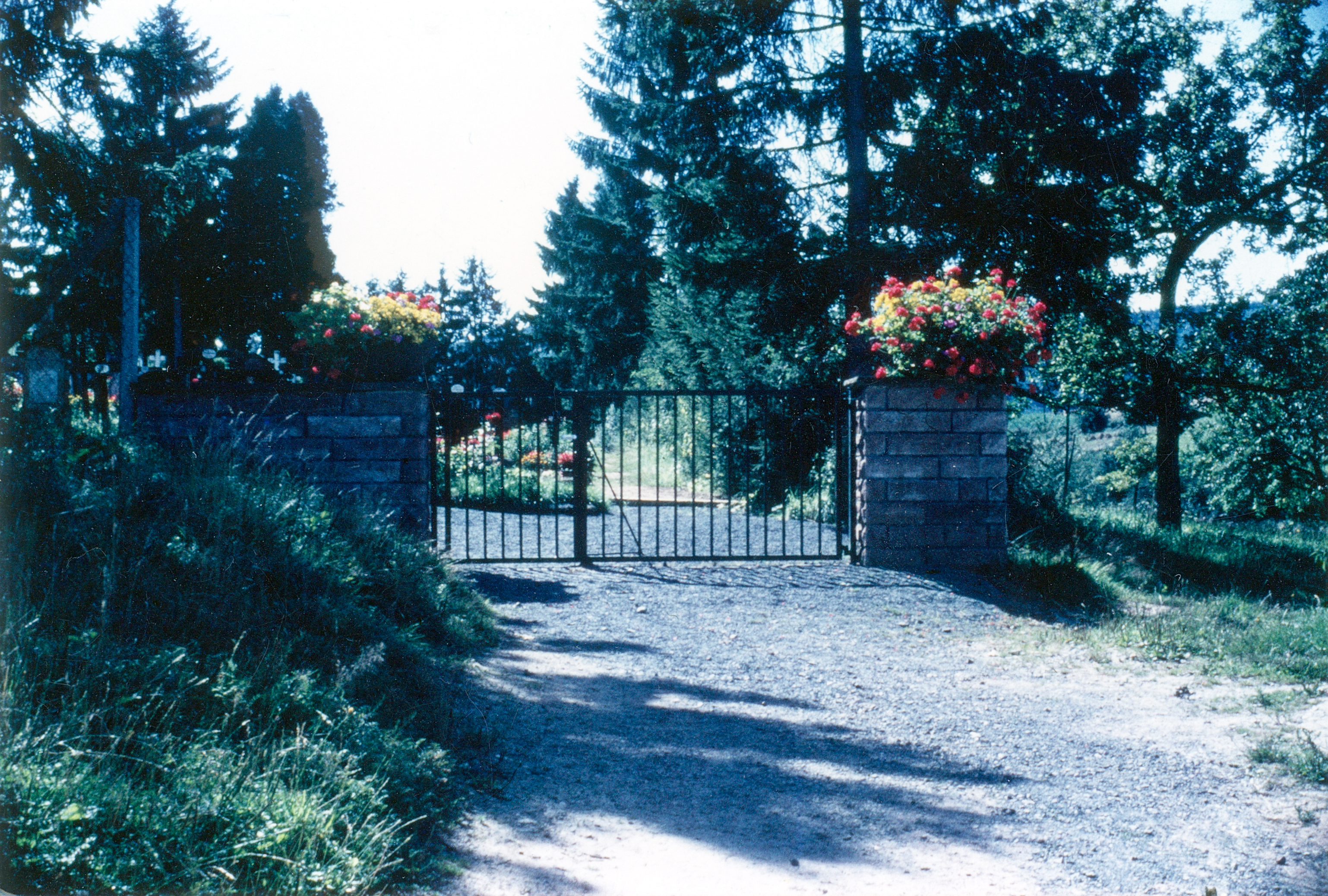 Friedhof Vordereingang 1967